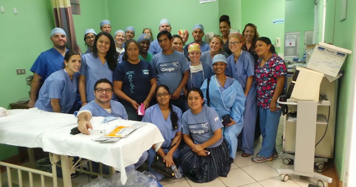 Medical professionals in Guatemala 