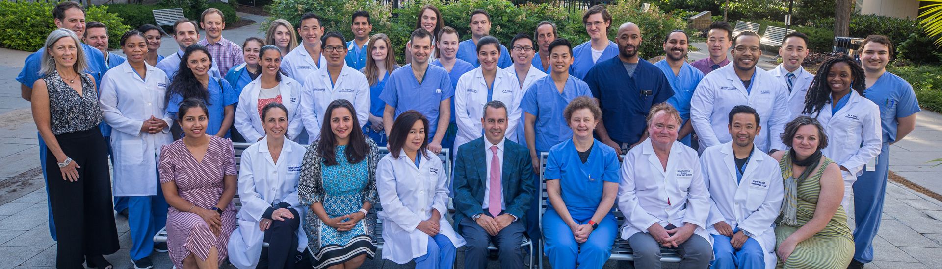 Members of the anesthesiology department 